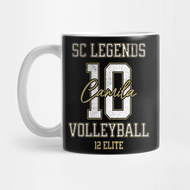 Camila #10 SC Legends (12 Elite) - Black by SC Legends Merch